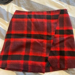 Abercrombie plaid skirt size 10